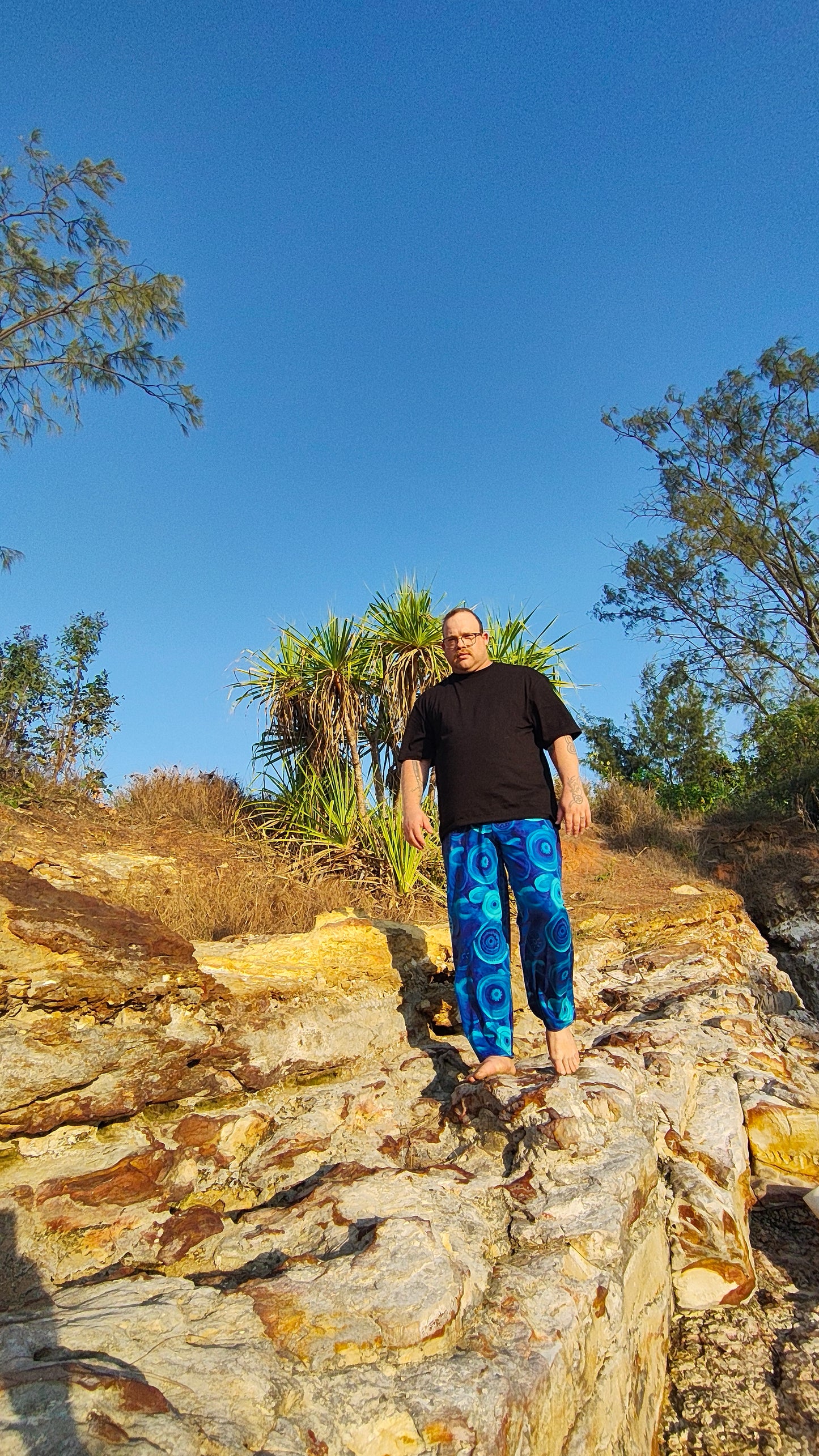 “Ocean” long pants