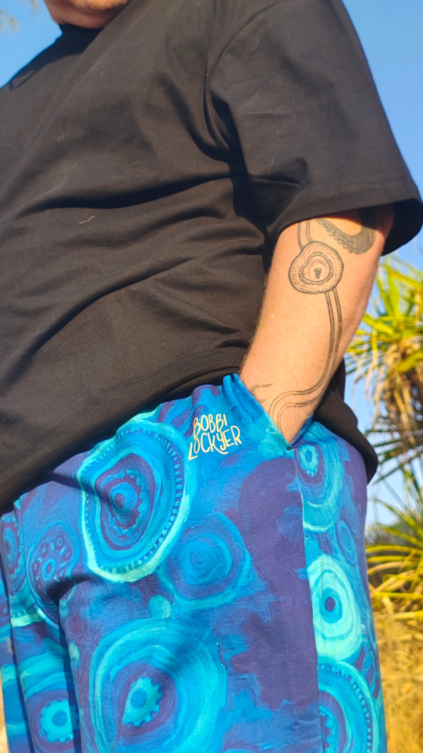 “Ocean” long pants